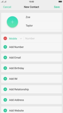 Press Number and key in the required phone number.