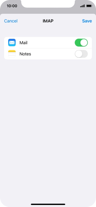 Press Save. Your email account has now been set up. To select more settings for incoming and outgoing server, proceed with the following steps.