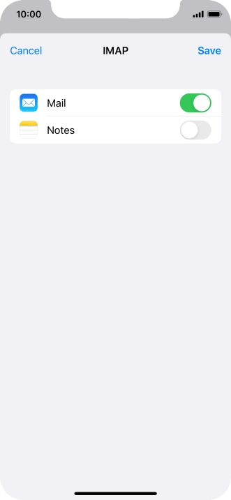 Press Save. Your email account has now been set up. To select more settings for incoming and outgoing server, proceed with the following steps.