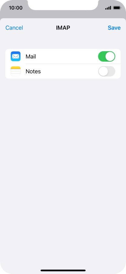 Press Save. Your email account has now been set up. To select more settings for incoming and outgoing server, proceed with the following steps.