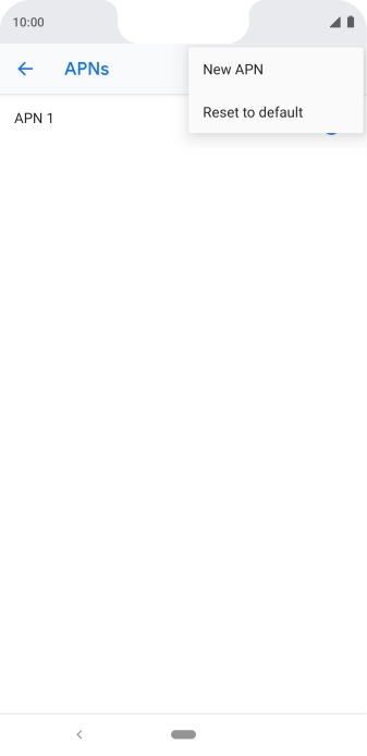 Press New APN.