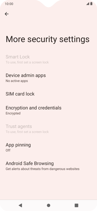 Press SIM card lock.