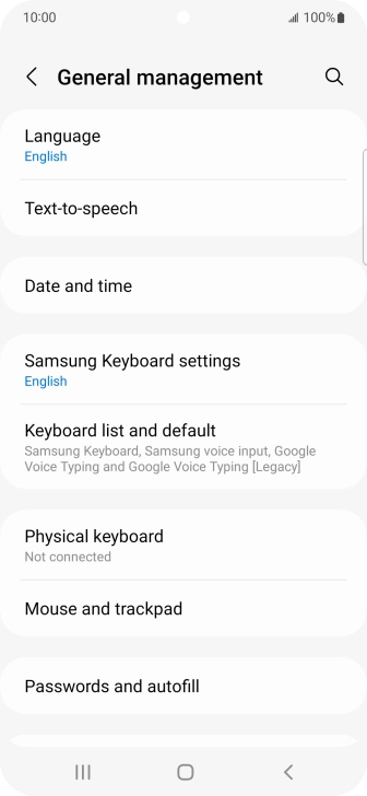 Press Date and time.