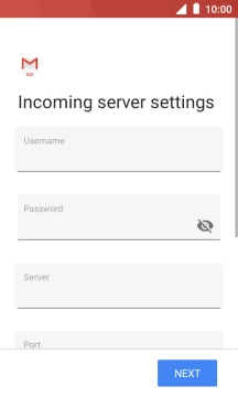 Press the field below 