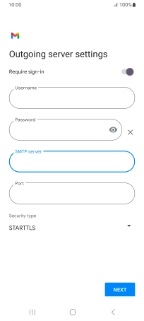 Press the field below 