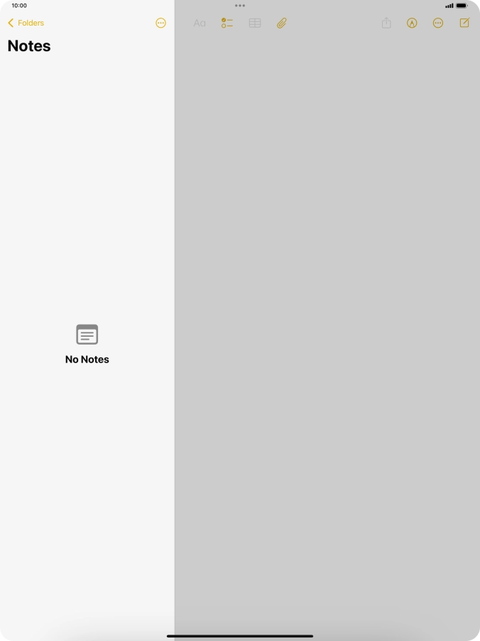 Slide your finger upwards starting from the bottom of the screen to return to the home screen.