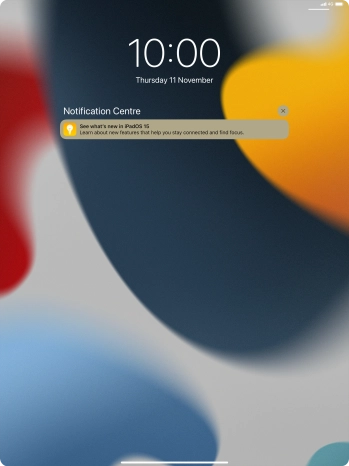 Press the required notification and follow the instructions on the screen to use the selected function.