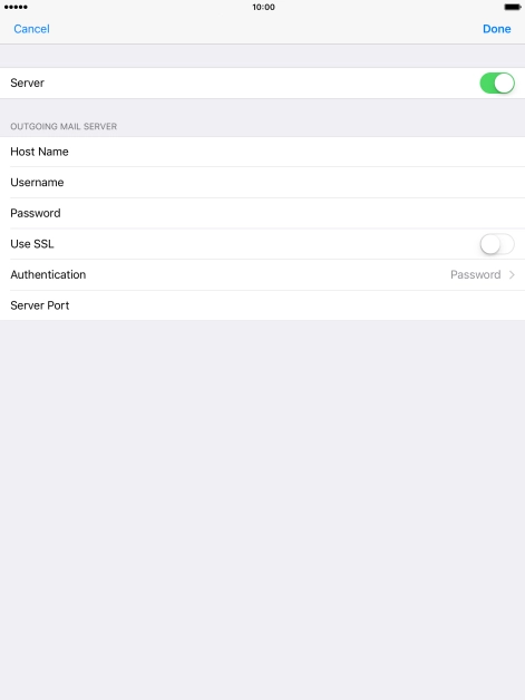 Press Authentication.