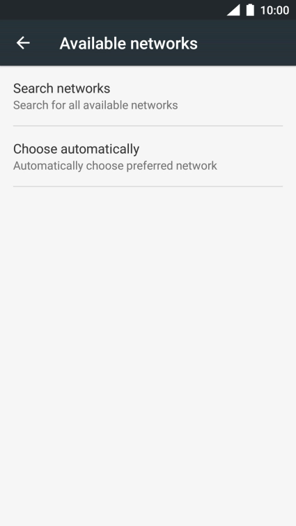 Press Choose automatically.