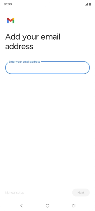 Press the field below 