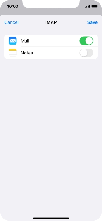 Press Save. Your email account has now been set up. To select more settings for incoming and outgoing server, proceed with the following steps.