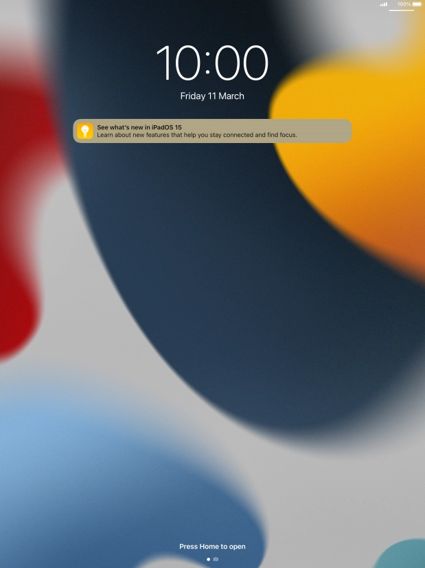 Press the required notification and follow the instructions on the screen to use the selected function.