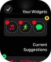 Press the confirm icon.