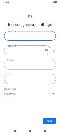 Press the field below 