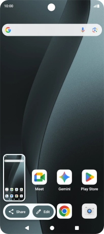 To edit your screenshot, press the screenshot and follow the instructions on the screen to make the required changes.