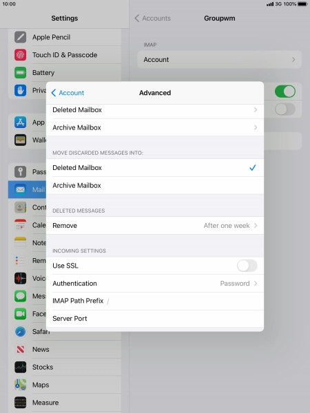 Press Authentication.