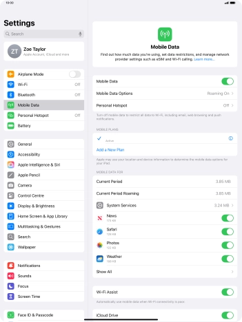 Press the info icon next to the required price plan below 