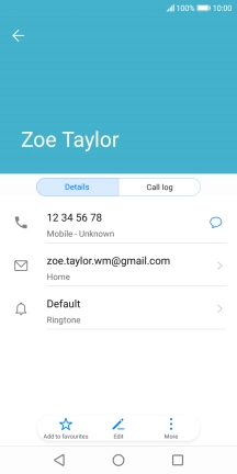 Press the required number.