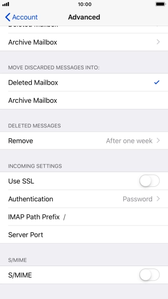 Press Authentication.