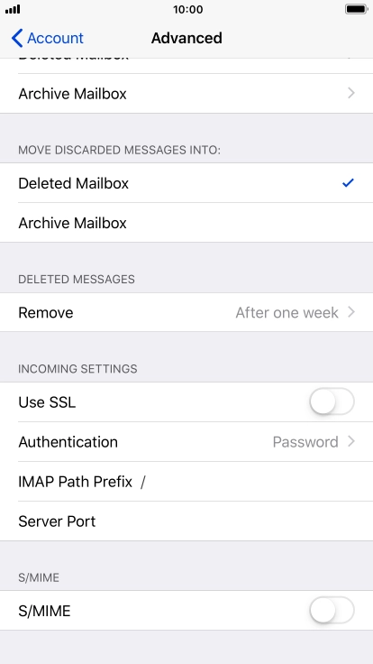 Press Authentication.