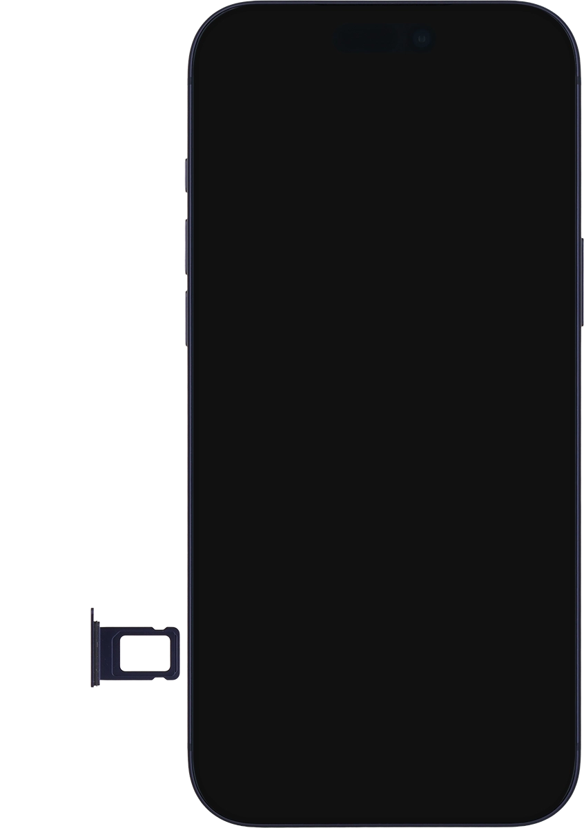 Turn your SIM so the angled corner of the SIM matches the angled corner of the SIM holder.