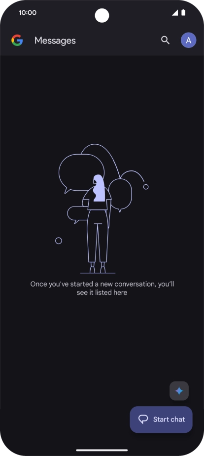 Press the Gemini icon.