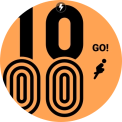 When the battery charging icon is displayed, the battery is charging.