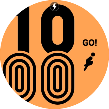 When the battery charging icon is displayed, the battery is charging.