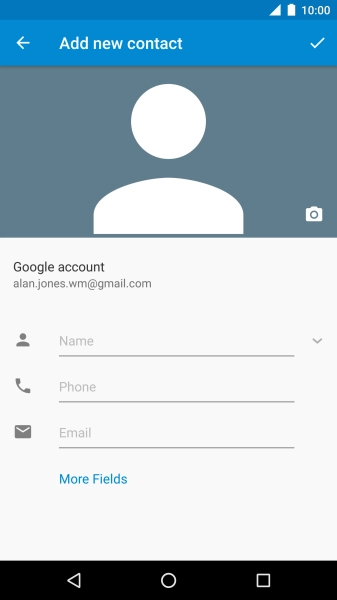 Press the add picture icon.