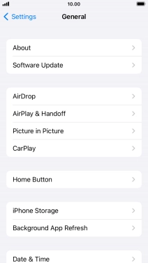 Press Background App Refresh.