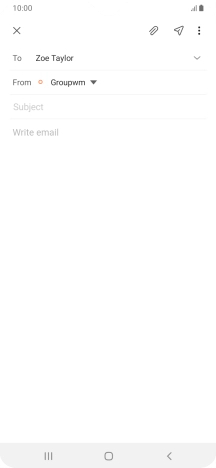 Press Subject and key in the required subject.