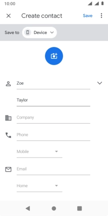 Press Phone and key in the required phone number.