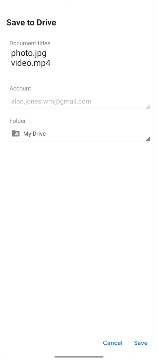 Press the field below 