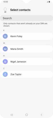 Press the field above 