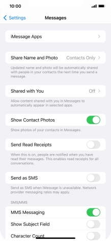 Slide your finger upwards starting from the bottom of the screen to return to the home screen.
