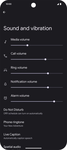 Press Phone ringtone.