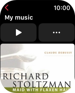 Press the play icon to start the playback.