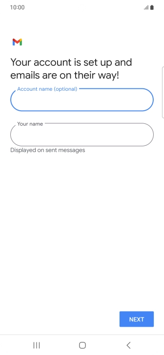 Press the field below 