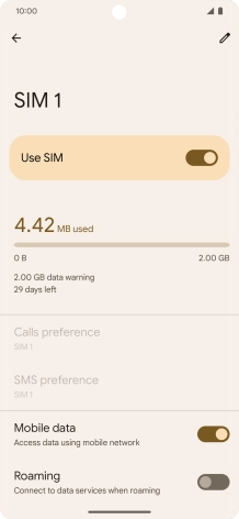 The total data usage is displayed.