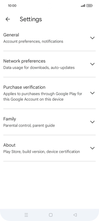 Press Network preferences.