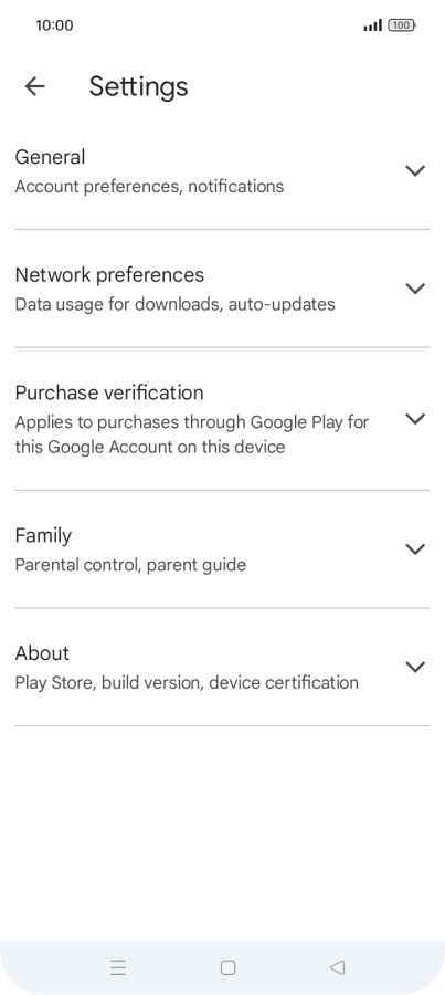 Press Network preferences.