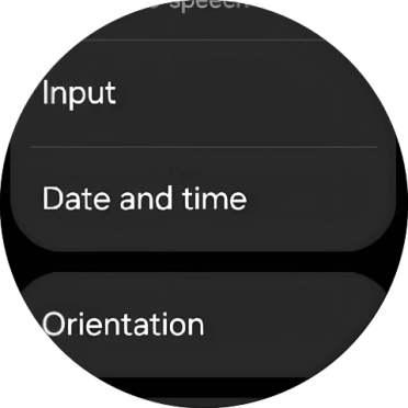 Press Date and time.