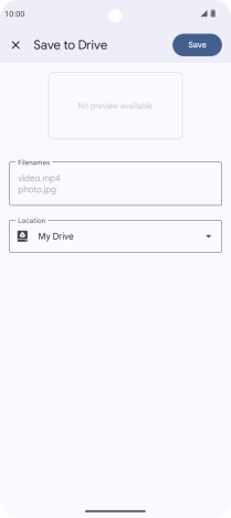 Press the field below 