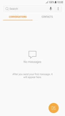 Press the new message icon.