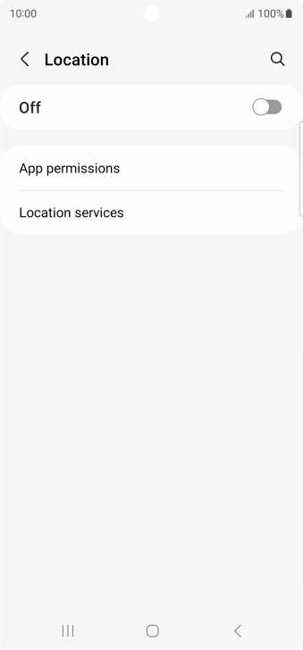 Press the indicator to turn the function on or off.