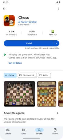 Slide your finger upwards starting from the bottom of the screen to return to the home screen.