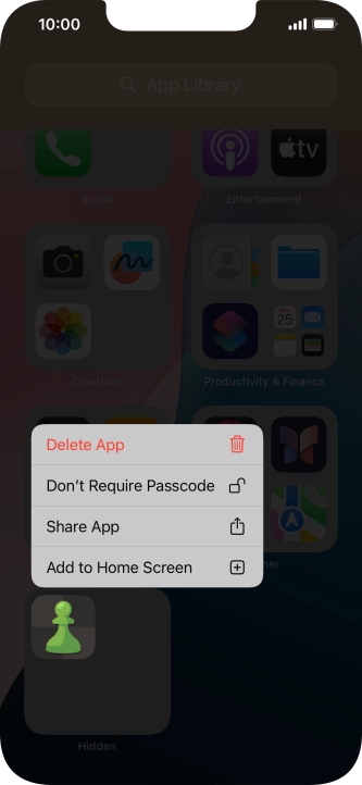 Press Don't Require Passcode.