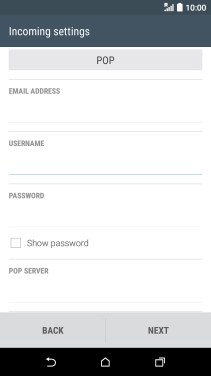Press the field below 