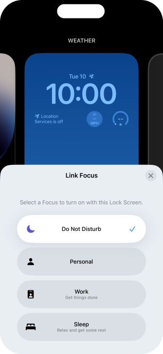 Press the close icon.