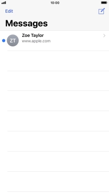Press the new message icon.